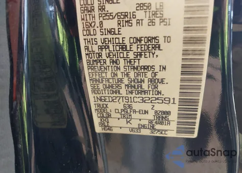 2001 Nissan Frontier Se-V6 z USA, uszkodzony, nr VIN 1N6ED27T91C322591
